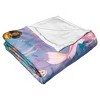 Disney Little Mermaid Daughters Triton Silk Touch Throw Blanket - 3 of 4