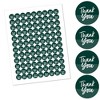 Big Dot of Happiness Emerald Elegantly Simple - Guest Party Favors Round Candy Sticker Favors - Labels Fits Chocolate Candy (1 sheet of 108) - 2 of 4