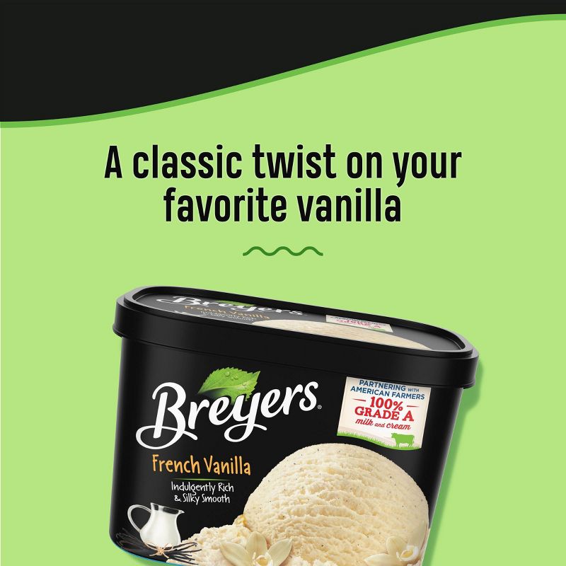 Breyers Original French Vanilla Ice Cream - 48oz, 5 of 11