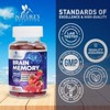 Brain Supplement Gummies for Memory Focus, Support Brain Clarity Health, B6, B12, Phosphatidylserine & Nootropics - 60 Gummies By Nature's Nutrition - 4 of 4