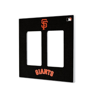 MLB National League Teams Solid Hidden-Screw Light Switch Plate for Double Rocker - 1 of 4