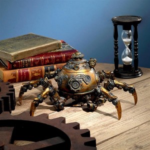 Design Toscano Octopod Mechanical Steampunk Sculpture - 1 of 4