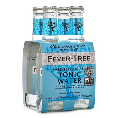 Fever-Tree Mediterranean Tonic - 4pk/200ml Bottles