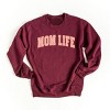Simply Sage Market Women's Graphic Sweatshirt Curved Mom Life - 2 of 4