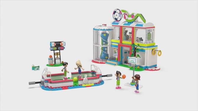 LEGO Friends Sports Center Games Building Toy 41744, 2 of 8, play video