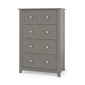 Child Craft Atwood 4-Drawer Dresser for Nursery or Bedroom, Plenty of Storage, Anti-Tip Kit Included to Prevent Tipping, Non-Toxic, Baby Safe Finish - 1 of 4