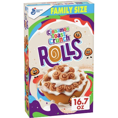 Cinnamon Toast Crunch Rolls Family Size Cereal - 16oz - General Mills