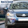 Unique Bargains for Subaru Impreza WRX BRZ Blue Front Bumper Trailer Ring Eye Tow Hook Screw - 3 of 4