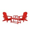 WestinTrends  4-Piece Outdoor Paio Adirondack Conversation Set - 3 of 4