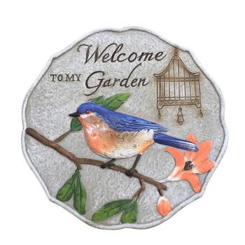 Home & Garden Stepping Stones With Words Ganz  -  Outdoor Sculptures And Statues