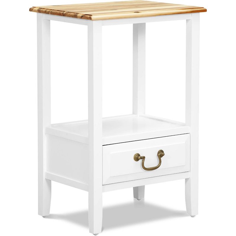 Harris End Table White - ClickDecor, 3 of 10