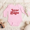 The Juniper Shop Lover Babe Baby Long Sleeve Bodysuit - 2 of 3