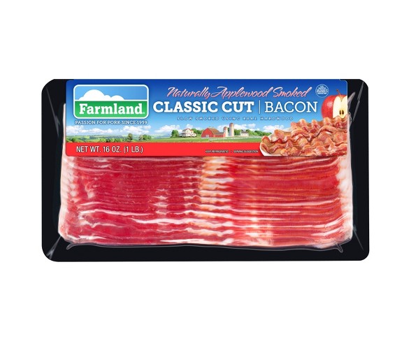 Farmland Classic Cut Applewood Smoked Bacon - 16oz