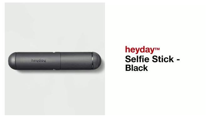 Selfie Stick - heyday&#8482; Black, 6 of 9, play video