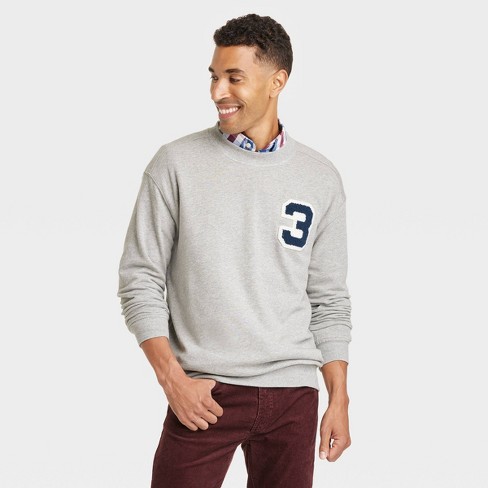 Men's Cotton Fleece Hooded Sweatshirt - All In Motion™ Heathered