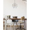 Elegant Lighting Mila 12 inch pendant in chrome - 2 of 4