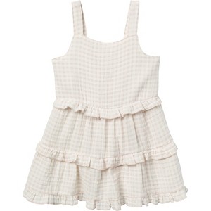 Modern Moments™ by Gerber Mommy and Me Dresses, Tan Gingham - 1 of 4