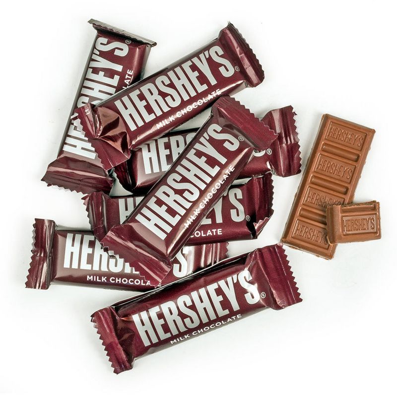 44 Pcs Bulk Easter Candy Hershey's Snack Size Chocolate Bar Party Favors (19.8 oz, Approx. 44 Pcs) - Colorful Eggs, 2 of 3