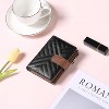 BEAFUP Small Wallets for Women,Leather RFID Blocking,Bifold Zipper Pocket Wallet,Card Case Purse with ID Window,Applies to Gift - 2 of 4