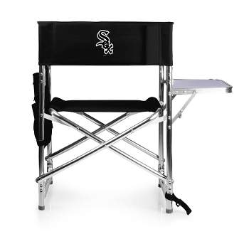 MLB Chicago White Sox Outdoor Sports Chair - Black