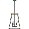 Quoizel Lighting Brockton 4 - Light Chandelier in  Grey Ash - 3 of 3