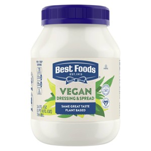 Best Foods Vegan Dressing and Sandwich Spread Carefully Crafted - 24oz - 1 of 4