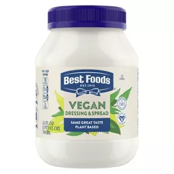 Best Foods Vegan Dressing and Sandwich Spread Carefully Crafted - 24oz