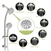 PAGED Multi Function Dual Shower Head Modern Shower System with Hand Shower for Bathroom, Restroom - 4 of 4