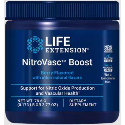 NitroVasc Boost (Berry) by Life Extension  -  78.60 Grams Powder