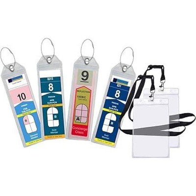 GreatShield Cruise Gepäckanhänger 8er Pack - Wetterfeste PVC-Taschen Für Royal Caribbean & Celebrity