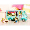 Li'l Woodzeez Toy Food Truck with Accessories 89pc - Honeysuckle Sweets & Treats - image 2 of 4