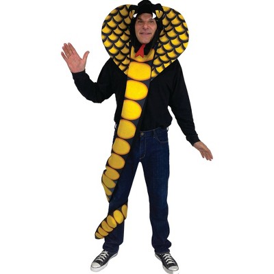 Imposta Costumes Adult Cobra Costume Bodysuit One Size Black