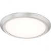 Quoizel Lighting Verge 1 - Light Flush Mount in  Brushed Nickel - 4 of 4