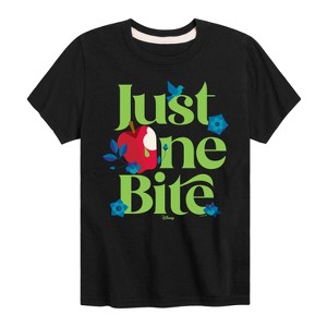 Boys' - Snow White - Just One Bite Short Sleeve Graphic T-Shirt - 1 of 4