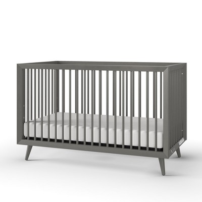 Child Craft Cranbrook 4-in-1 Convertible Crib, Converts to Day Bed, Toddler Bed and Full Size Bed, 3 Adjustable Mattress Positions, Baby Safe Finish