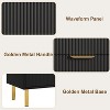 Nasitip 6 Drawer Dresser for Bedroom, Wood Dresser with Metal Legs, Modern Chest of Drawers, Large Dresser for Closet, Living Room, Hallway - 4 of 4