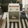 Luck Live Bathroom storage cabinet with two storage spaces, suitable for scenarios such as storage in children's rooms - 3 of 4