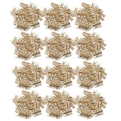 Loew Cornell Woodsies Tiny Spring Clothespins, Natural,  1 - 50 pack