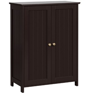 Yaheetech Free-Standing Bathroom Cabinet with Adjustable Shelves - 1 of 4