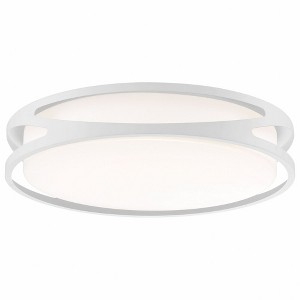 Access Lighting Lucia 1 - Light Flush Mount in  White - 1 of 4