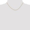 Black Bow Jewelry 0.7mm 18k Yellow Gold Classic Box Chain Necklace - 2 of 4