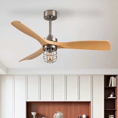 DREAMSIDEA 1-Light 52 in. Indoor Standard Ceiling Fans with 3-Blades
