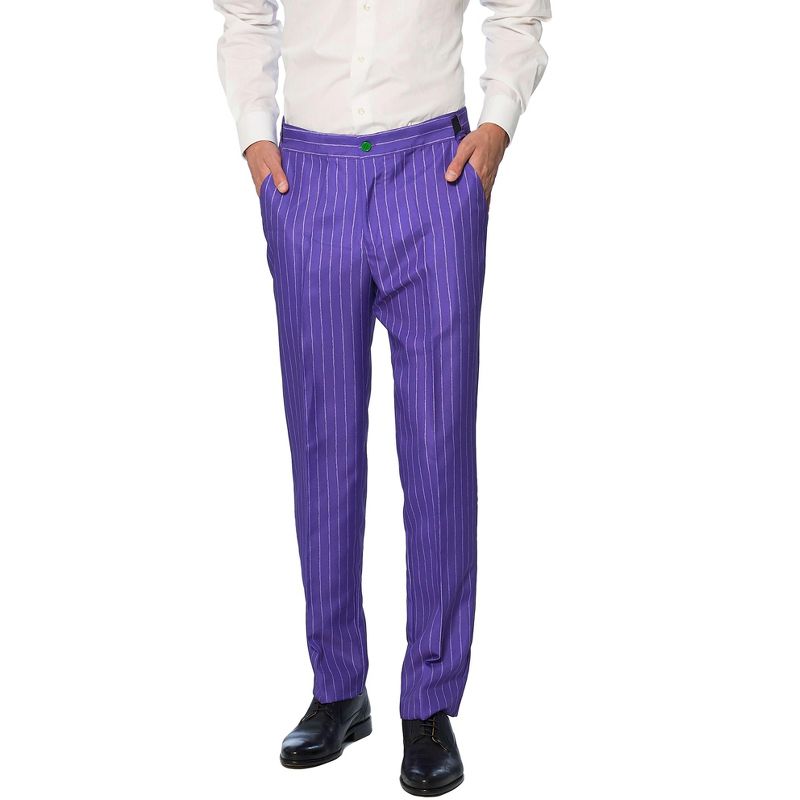 Suitmeister Men's Party Suit - The Joker Costume - Purple, 4 of 7