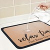 REGALWOVEN Large Diatomaceous Coffee Bar Mat, Quick Dry Dish Drying Mats for Kitchen Counter - 3 of 4