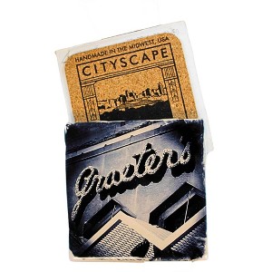 Cityscape Tiles 4.25 In Graeters Ice Cream Coasters - 1 of 3