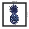 Amanti Art Indigo Pineapple by Aimee Wilson Canvas Wall Art Print Framed 16 x 16-in. - 4 of 4