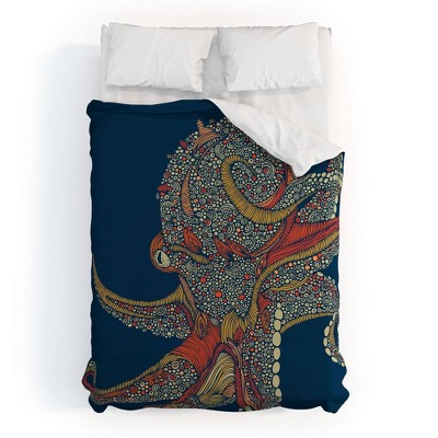 Valentina Ramos Octopus 100% Cotton Duvet Set - Deny Designs