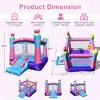 Costway Inflatable Bounce House 3-in-1 Princess Theme Inflatable Castle w/ 550W Blower - 4 of 4
