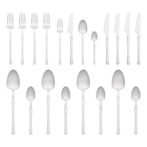 REGALWOVEN 20 Pcs 1 Set Stainless Steel Durable Rust-Proof Corrosion Resistant Serving Sets - 1 of 4