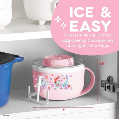 Disney Dash Princess My Mug Ice Cream Maker Bundle ‼️Used Product ‼️also stains